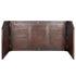 7' Fruitwood Portable Folding Bar with Reversible Front
