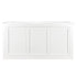 Chivari 7' White Portable Folding Bar with Reversible Front BAR-FOLD-84KTR-WHT-AX-T