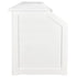 Chivari 7' White Portable Folding Bar with Reversible Front BAR-FOLD-84KTR-WHT-AX-T