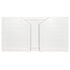 Chivari 7' White Portable Folding Bar with Reversible Front BAR-FOLD-84KTR-WHT-AX-T