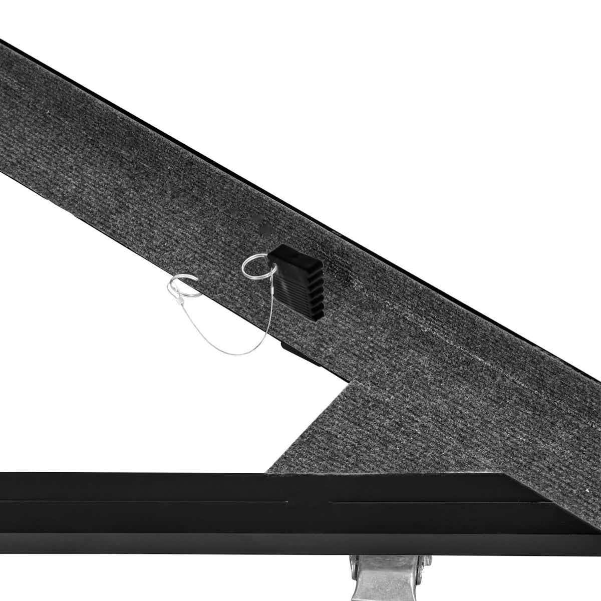 Chivari Black Rectangular Bar Mover Wheel Platform for 6 Foot Folding Bars, Left and Right Sides BAR-MVR-RCT-BLK-AX