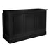 Chivari Black Rectangular Bar Mover Wheel Platform for 6 Foot Folding Bars, Left and Right Sides BAR-MVR-RCT-BLK-AX