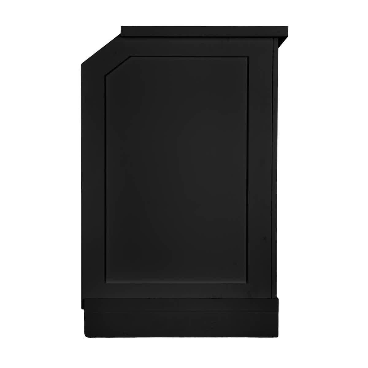 Chivari Black Rectangular Bar Mover Wheel Platform for 6 Foot Folding Bars, Left and Right Sides BAR-MVR-RCT-BLK-AX