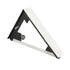 Chivari White Rectangular Bar Mover Wheel Platform for 6 Foot Folding Bars, Left and Right Sides BAR-MVR-RCT-WHT-AX