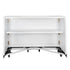 Chivari White Rectangular Bar Mover Wheel Platform for 6 Foot Folding Bars, Left and Right Sides BAR-MVR-RCT-WHT-AX