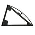 Chivari Black Serpentine Bar Mover Wheel Platform for Serpentine Folding Bars, Left and Right Sides BAR-MVR-SERP-BLK-AX