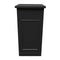 Chivari 24" x 24" Black Bar Post with HPL Top for Bar Setups and Displays BAR-POST-24-BLK-AX