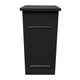 Chivari 24" x 24" Black Bar Post with HPL Top for Bar Setups and Displays BAR-POST-24-BLK-AX