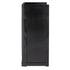 Chivari 24" x 24" Black Bar Post with HPL Top for Bar Setups and Displays BAR-POST-24-BLK-AX