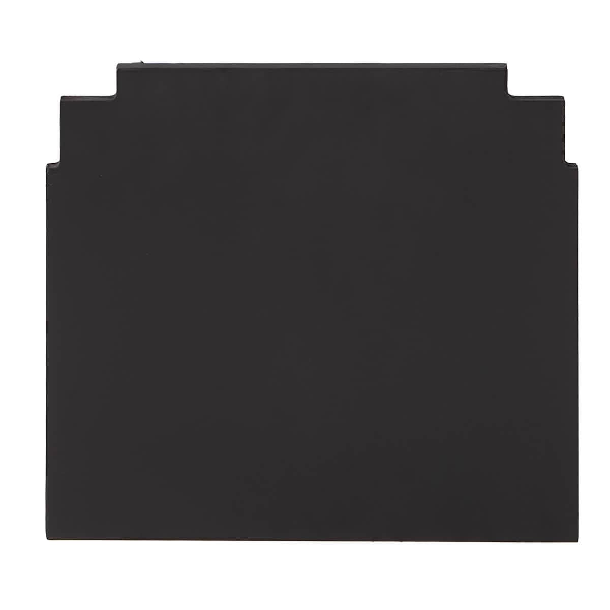 Chivari 24" x 24" Black Bar Post with HPL Top for Bar Setups and Displays BAR-POST-24-BLK-AX