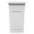34' White Portable Folding Bar - 7 Piece Set Single Panel Front - Margarita