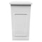 Chivari 24" x 24" White Bar Post with HPL Top for Bar Setups and Displays BAR-POST-24-WHT-AX