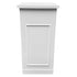 Chivari 24" x 24" White Bar Post with HPL Top for Bar Setups and Displays BAR-POST-24-WHT-AX