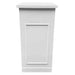 Chivari 24" x 24" White Bar Post with HPL Top for Bar Setups and Displays BAR-POST-24-WHT-AX