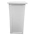Chivari 24" x 24" White Bar Post with HPL Top for Bar Setups and Displays BAR-POST-24-WHT-AX