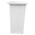 Chivari 24" x 24" White Bar Post with HPL Top for Bar Setups and Displays BAR-POST-24-WHT-AX