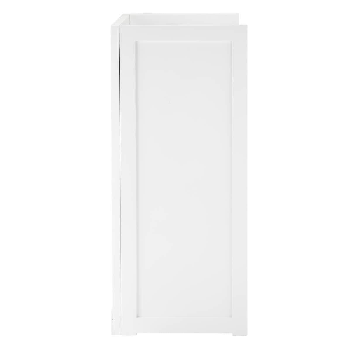 Chivari 24" x 24" White Bar Post with HPL Top for Bar Setups and Displays BAR-POST-24-WHT-AX