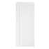 Chivari 24" x 24" White Bar Post with HPL Top for Bar Setups and Displays BAR-POST-24-WHT-AX