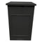 Chivari 31" x 28" Black Bar Post with HPL Top for Bar Setups and Displays BAR-POST-28-BLK-AX