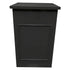 22' Black Portable Folding Bar - 5 Piece Set Reversible Panel Front - Spritz