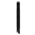 Chivari 31" x 28" Black Bar Post with HPL Top for Bar Setups and Displays BAR-POST-31-BLK-AX