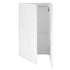 Chivari 31" x 28" White Bar Post with HPL Top for Bar Setups and Displays BAR-POST-31-WHT-AX