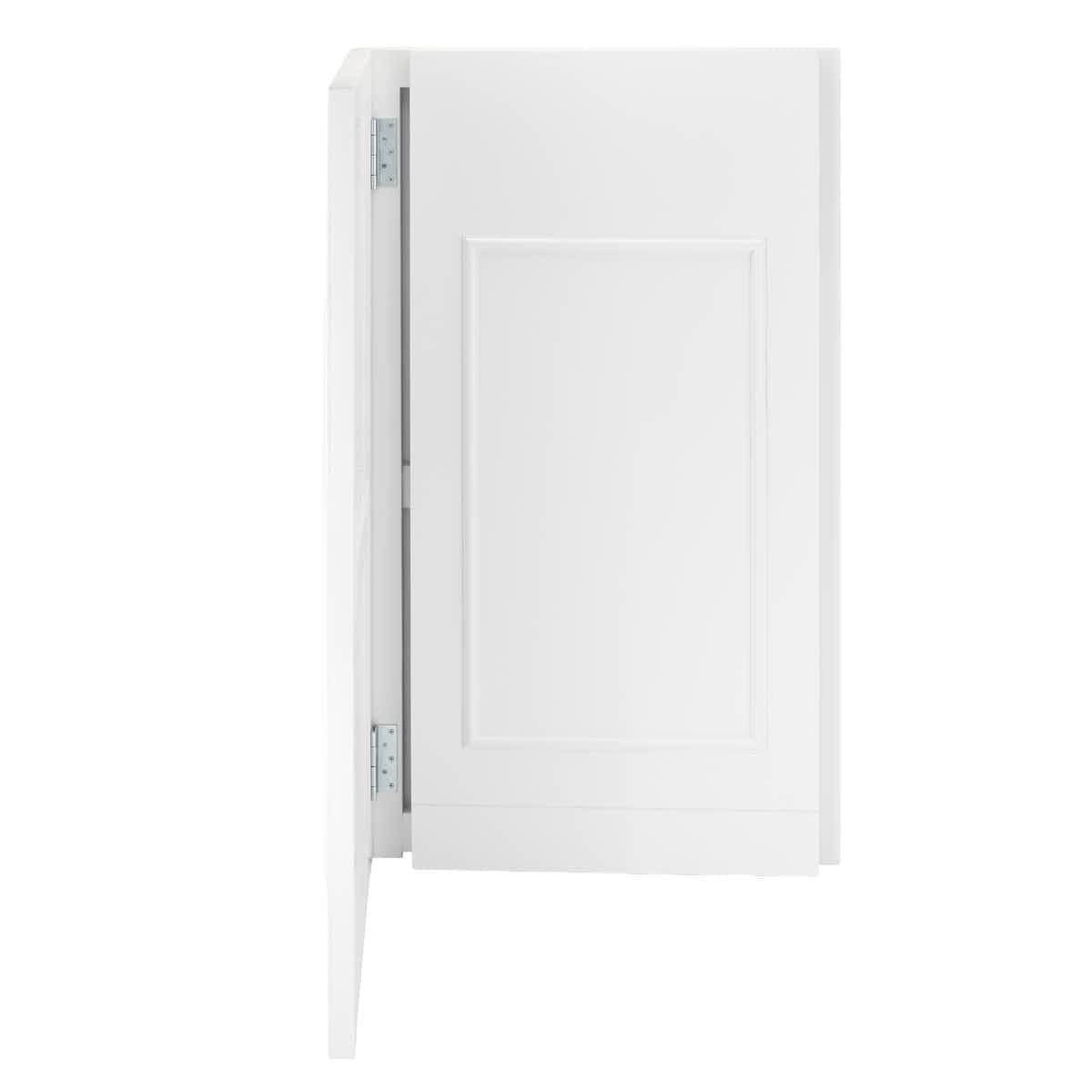 Chivari 31" x 28" White Bar Post with HPL Top for Bar Setups and Displays BAR-POST-31-WHT-AX
