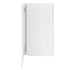Chivari 31" x 28" White Bar Post with HPL Top for Bar Setups and Displays BAR-POST-31-WHT-AX