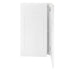 Chivari 31" x 28" White Bar Post with HPL Top for Bar Setups and Displays BAR-POST-31-WHT-AX