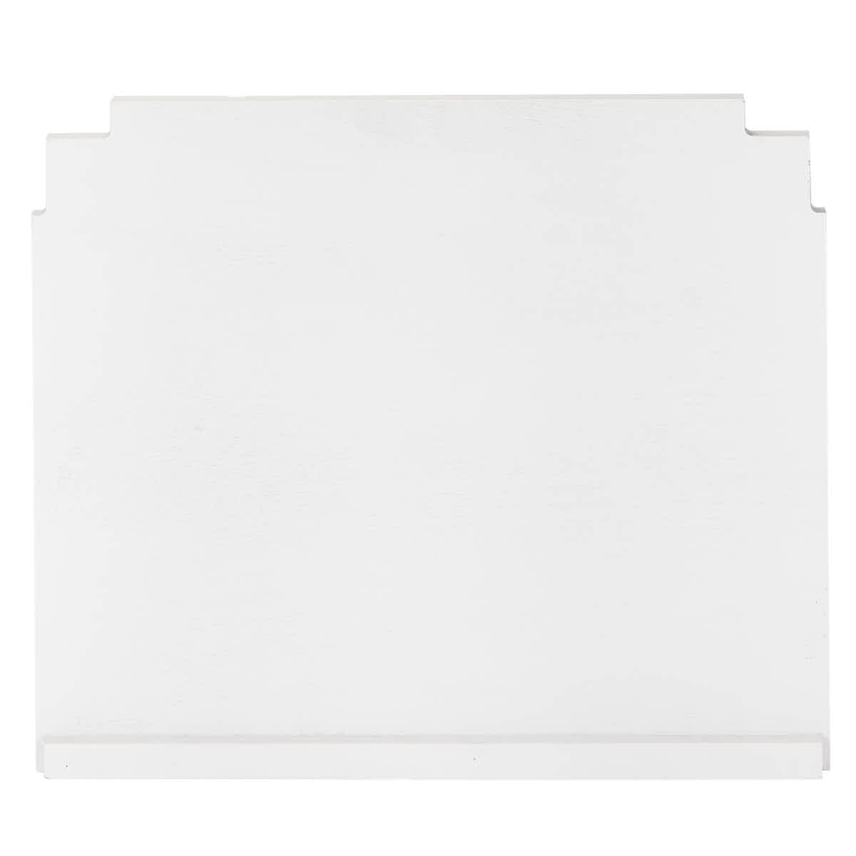 Chivari 31" x 28" White Bar Post with HPL Top for Bar Setups and Displays BAR-POST-31-WHT-AX
