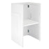 Chivari 31" x 28" White Bar Post with HPL Top for Bar Setups and Displays BAR-POST-31-WHT-AX