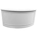 Chivari 34' White Portable Folding Bar - 7 Piece Set Single Panel Front - Margarita BAR-CFG-WHT-D3-KT