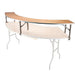 Chivari 7 Foot (84"x 12") Gray Serpentine Plywood Bar Top Buffet Riser BARPLYSERP84MG-AX-T