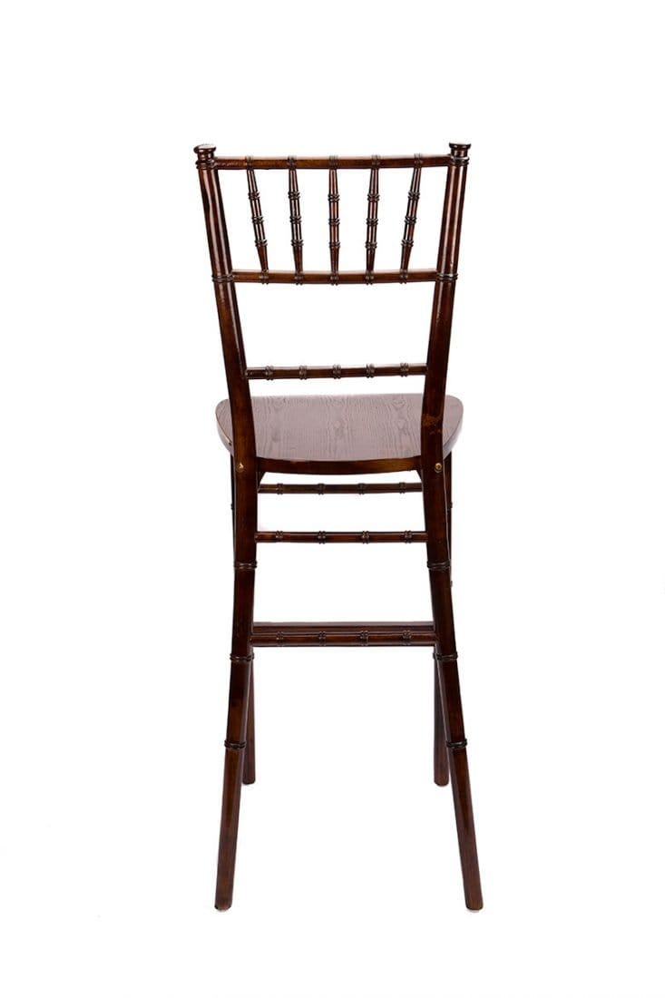 Chivari Fruitwood Medium Brown ToughWood™ Chiavari Barstool BCWFM-ZG-T