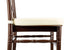 Chivari Brown BasicResin™ Cross Back Chair CXPBR-v22-SG-T
