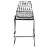 Chivari Black 30" Benton Wire Bar Stool Stainless Steel Frame, Commercial Seating for Event Venues BBMB-WR-AX