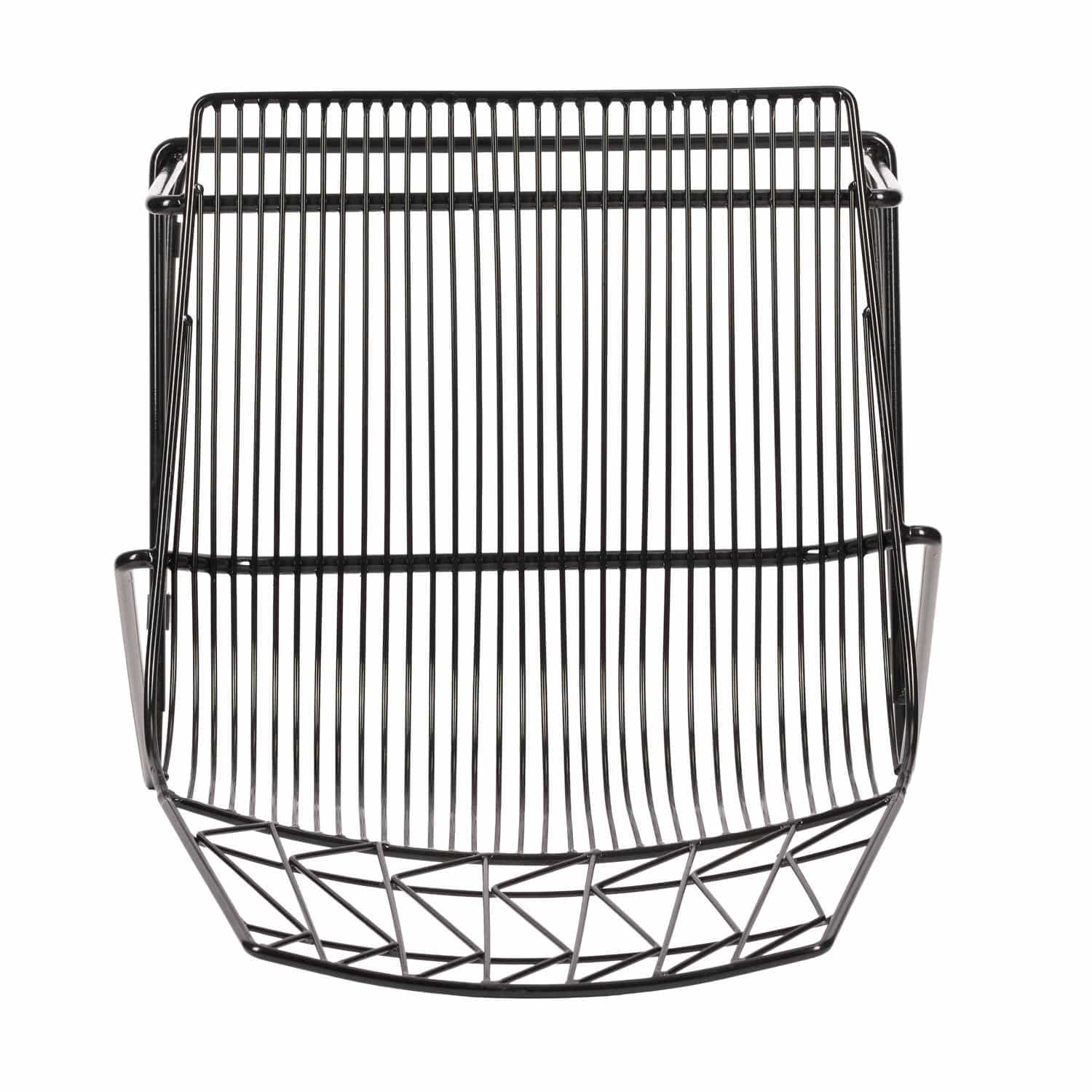 Chivari Black 30" Benton Wire Bar Stool Steel Frame BBMB-WR-AX