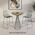Chivari Black 30" Benton Wire Bar Stool Steel Frame BBMB-WR-AX