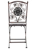 Chivari Barcelona Bistro Set in Bronze includes 28" Table and 4 Chairs BBMBR-KT-AX