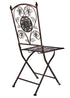 Chivari Barcelona Bistro Set in Bronze includes 28" Table and 4 Chairs BBMBR-KT-AX