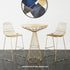 Gold 30" Benton Wire Bar Stool Steel Frame