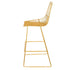 Chivari Gold 30" Benton Wire Bar Stool Steel Frame BBMG-WR-AX