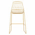 Chivari Gold 30" Benton Wire Bar Stool Steel Frame BBMG-WR-AX