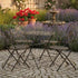 Chivari Barcelona Bistro Set in Bronze includes 28" Table and 4 Round Chairs BBMRBR-KT-AX