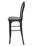 Chivari Black Resin Steel Skeleton™ Bentwood Barstool - 2 Pack - Some Assembly Required BBRB-KD-ST-AX-2