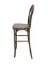 Chivari Fruitwood Resin Steel Skeleton™  Bentwood Barstool  - 2 Pack - Some Assembly Required BBRF-KD-ST-AX-2