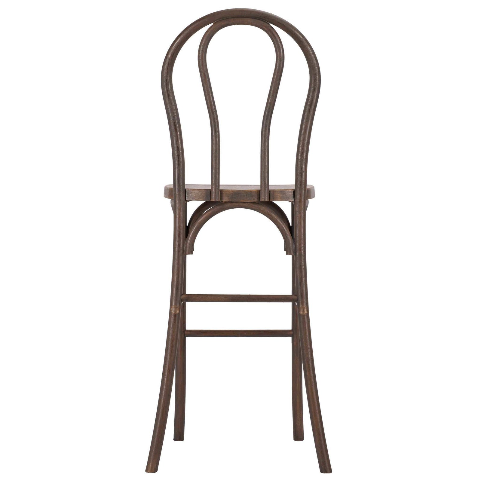 Fruitwood Resin Steel Skeleton™  Bentwood Barstool  - 2 Pack - Some Assembly Required