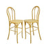 Chivari Natural Resin Steel Skeleton™  Bentwood Barstool - 2 Pack - Some Assembly Required BBRN-KD-ST-AX-2