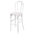 Chivari White Distressed Resin Steel Skeleton™ Bentwood Barstool - 2 Pack - Some Assembly Required BBRWD-KD-ST-AX-2