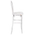 Chivari White Distressed Resin Steel Skeleton™ Bentwood Barstool - 2 Pack - Some Assembly Required BBRWD-KD-ST-AX-2